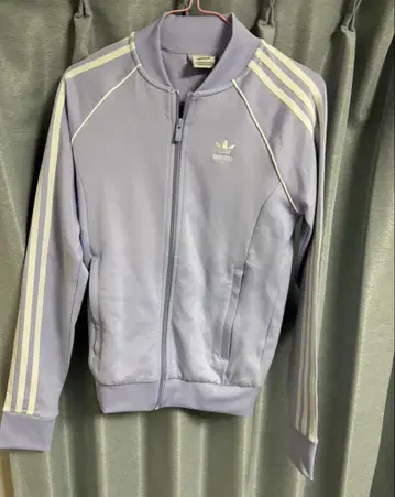 adidas 라벤더 집업 자켓 2XS