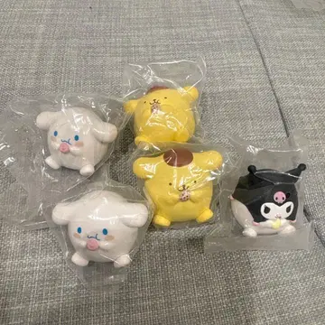산리오 캐릭터 타베스기마시타 5개 세트