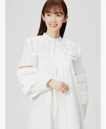 스나이델 펀칭 레이스 원피스