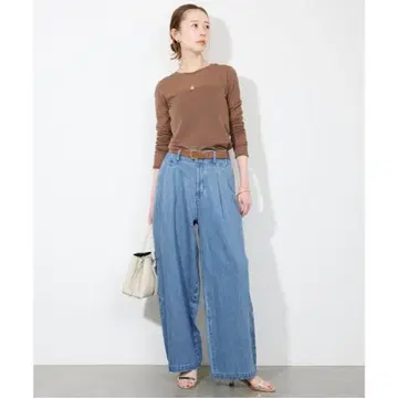 SLOBE IENA 슬로브 이에나 LEDENIM TUCK TROUSER