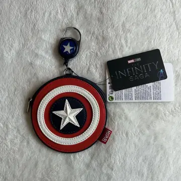 [ 새상품 ] MARVEL 캡틴 아메리카 코인 케이스