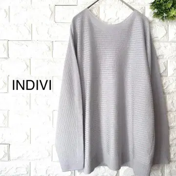 INDIVI 니트 컨디션 최상 인디비 홀가먼트 니트