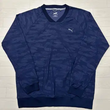 PUMA 푸마 골프 풀오버 나일론 자켓 XL 사이즈 카모 패턴