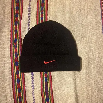 Nike 니트 모자 블랙