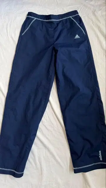 새상품급 adidas 아디다스 저지 팬츠 빈티지 블루 레어