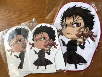 REBORN! 히코쿠지 XANXUS 다이컷 타월+팝 스탠드 세트