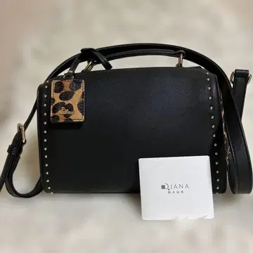 새상품 [DIANA 다이애나] 2way 숄더 핸드백 송치 x 스터드