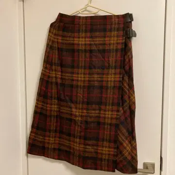 KEITH 키이스 yorkshine tweed MOON 랩 스커트 모