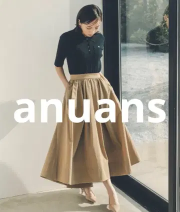 새상품급 anuans 도킹 원피스 SMALL 브라운 여성용
