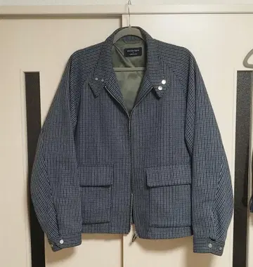 UNITED TOKYO 강그랩 체크 도그이어 블루종 세트