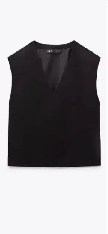 V넥 블랙 베스트