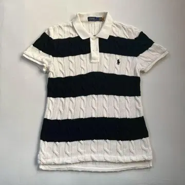 POLO 폴로 랄프로렌 니트 피케 셔츠 스트라이프