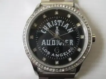 크리스찬 오디제/블랙 다이얼/남성용 시계/배터리 교환 완료