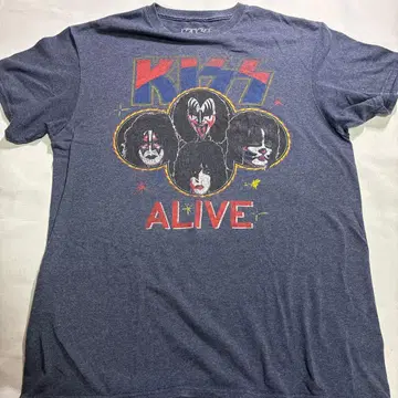 KISS ALIVE 티셔츠 M 사이즈