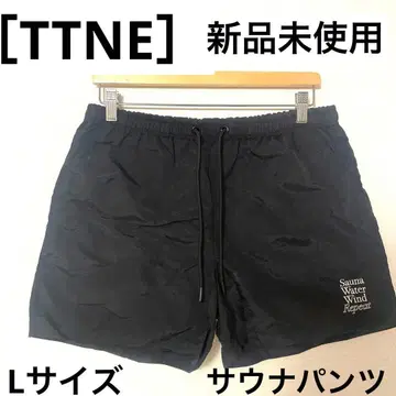 미사용 새상품 TTNE 사우나 팬츠 L 사이즈 블랙