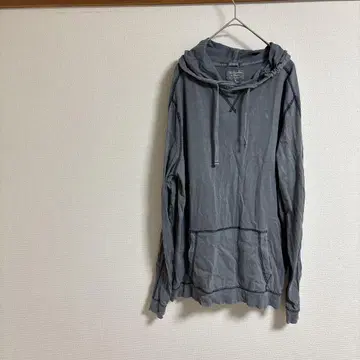 Abercrombie & Fitch 아바클로 그레이 심플 후드티 M