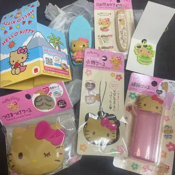 헬로키티 일광화상 키티 6세트