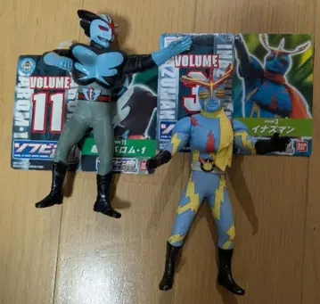 소프비혼 초인 바로무완 썬더맨 택 포함 세트