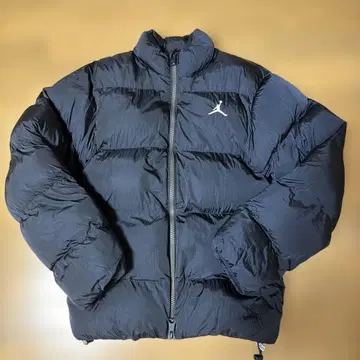 Jordan 블랙 조던 자수 패딩 자켓