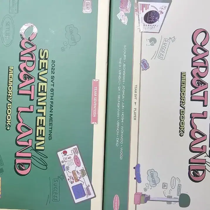 Seventeen 2022 Caratland DVD, unsealed Dicon bulk