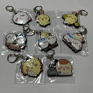 치이카와 러버 키링 8개 세트 미사용 새상품