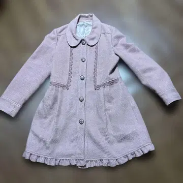 axes femme 핑크 롱 코트