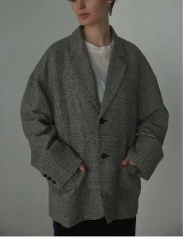 [ 미사용 새상품 ] big silhouette jacket