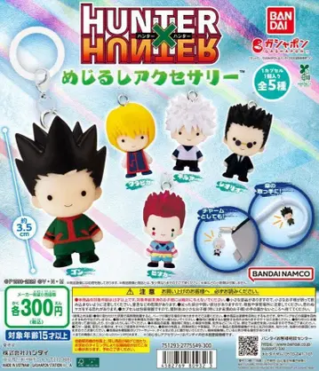 전 5종 컴프 HUNTER x HUNTER 메지루시 액세서리