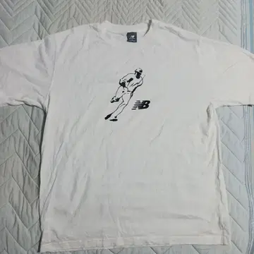 new balance 러닝 선수 프린트 T셔츠 XL