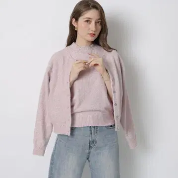 아푸이저리슈 키라키라 가디건 키라키라 풀오버