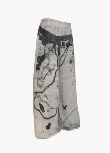 THEREDTHREAD S print sweat2 toys gray