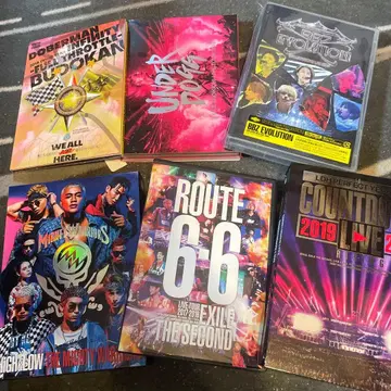 EXILE 관련 Blu-ray DVD 6장 세트