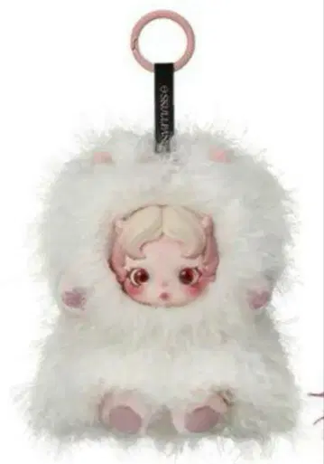 [정품] 스컬팬더 SKULLPANDA 봉제 인형 펜던트 고스티