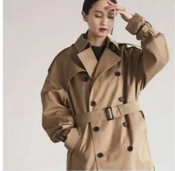 하이크 TRENCH COAT BIG FIT 트렌치코트 빅 핏