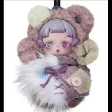 [정품] 스컬팬더 SKULLPANDA 봉제 인형 펜던트 라티 베어