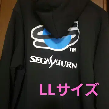 새상품 SEGA SATURN 세가 새턴 후드 부착 후드티 LL