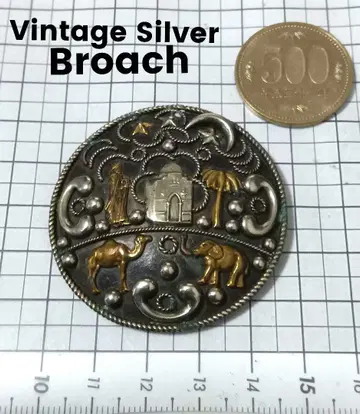 Vimtage Silver Broach 빈티지 실버 동물 장식
