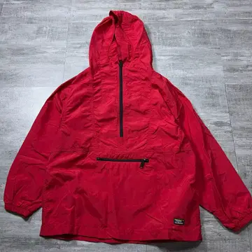새상품급 80s L.L. Bean 엘엘빈 아노락 후드티 빨간색