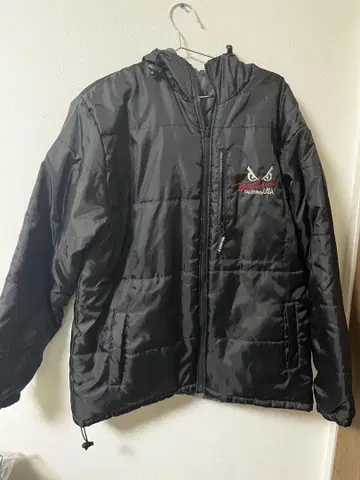 빈티지 새상품급 배드 보이 리버서블 나일론 자켓 충전솜