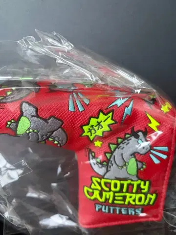 Scotty Cameron 페스티벌 GODZILLA 퍼터 커버