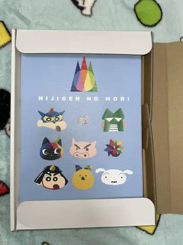 짱구는 못말려 니지겐노모리 한정판 캔버스 아트