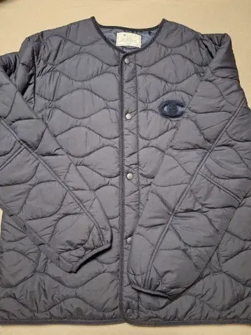 Champion 네이비 퀼팅 자켓 X-LARGE