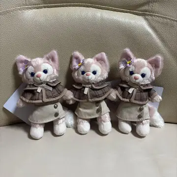 디즈니씨 한정 리나벨 인형 배지 3개 탐정 새상품 택 접힘