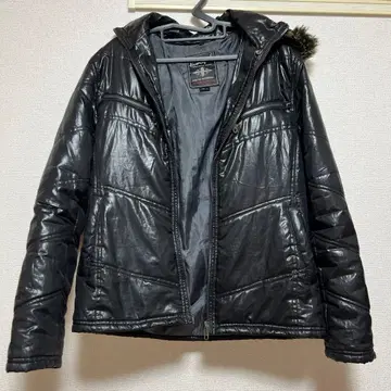 Euryst 후드 부착 블랙 자켓 L