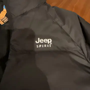 Jeep SPIRIT 블랙 다운 자켓 M 사이즈