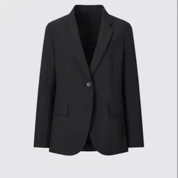 UNIQLO 블랙 테일러드 자켓