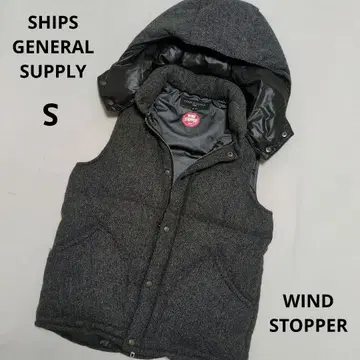 SHIPS GENERALSUPPLY 제너럴 서플라이 다운 베스트 S
