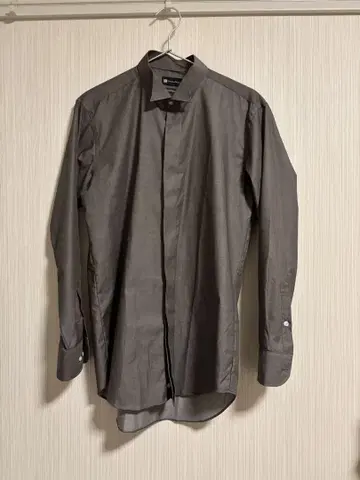 Perfect Suit Factory 그레이 긴팔 셔츠