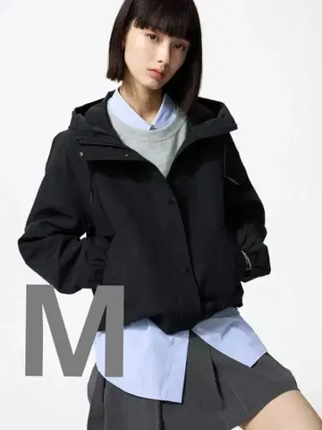 유니클로 코튼 블렌드 숏 후드티 2025년