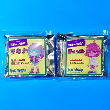 밀키 서브웨이 빌레반 아크릴 배지 치하루 마키나 세트